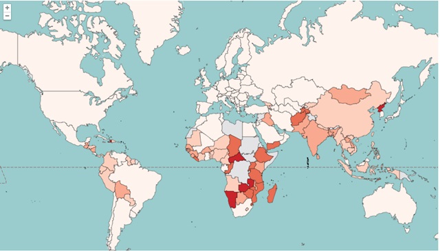 Mapa del hambre 2015