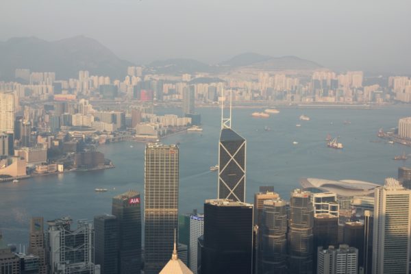 contaminación atmosférica hong kong