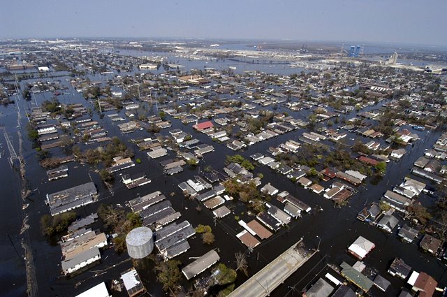 Consecuencias del paso del huracán Katrina por Nueva Orleans en 2005
