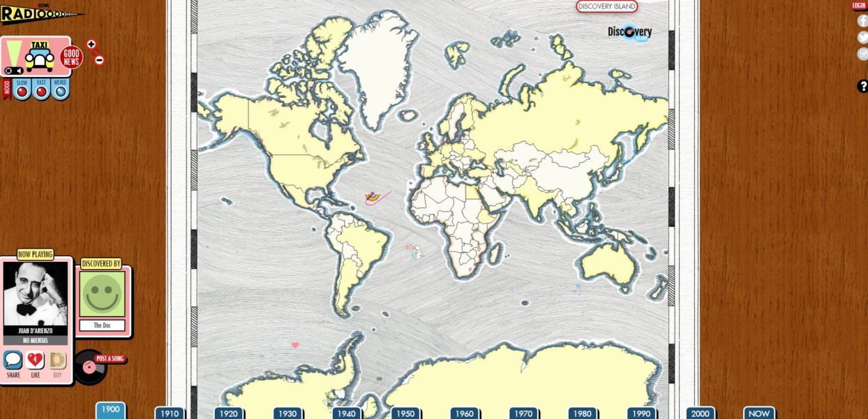 mapa música del mundo
