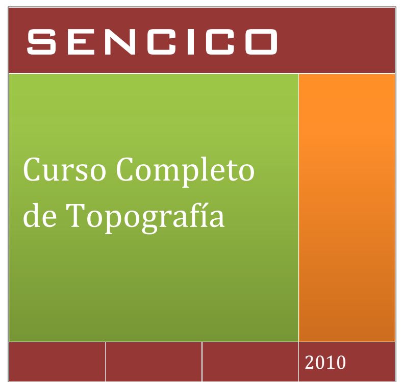 curso completo de topografía SENCICO