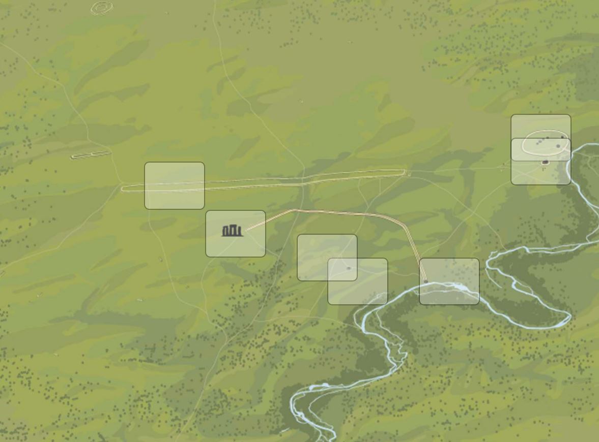 mapa interactivo de Stonehenge