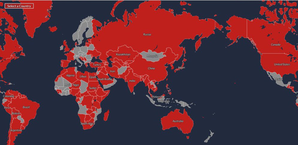 Mapa Interactivo De Territorios En Conflictos Tys Magazine